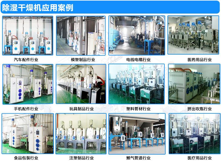 除濕、干燥、送料三機一體系列產品參數